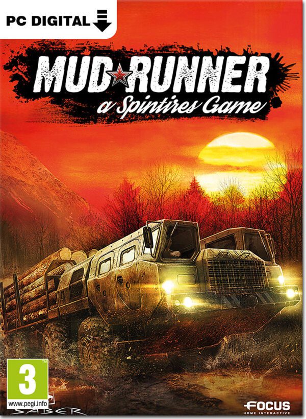 سی دی کی بازی Spintires Mud Runner