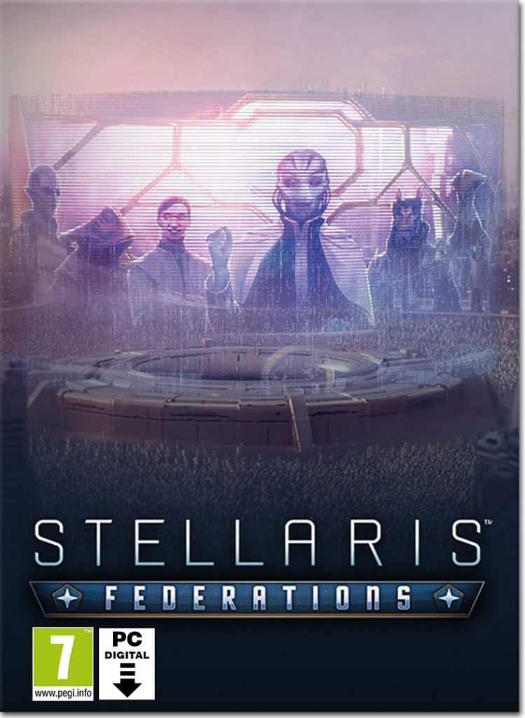 سی دی کی بازی Stellaris Federations