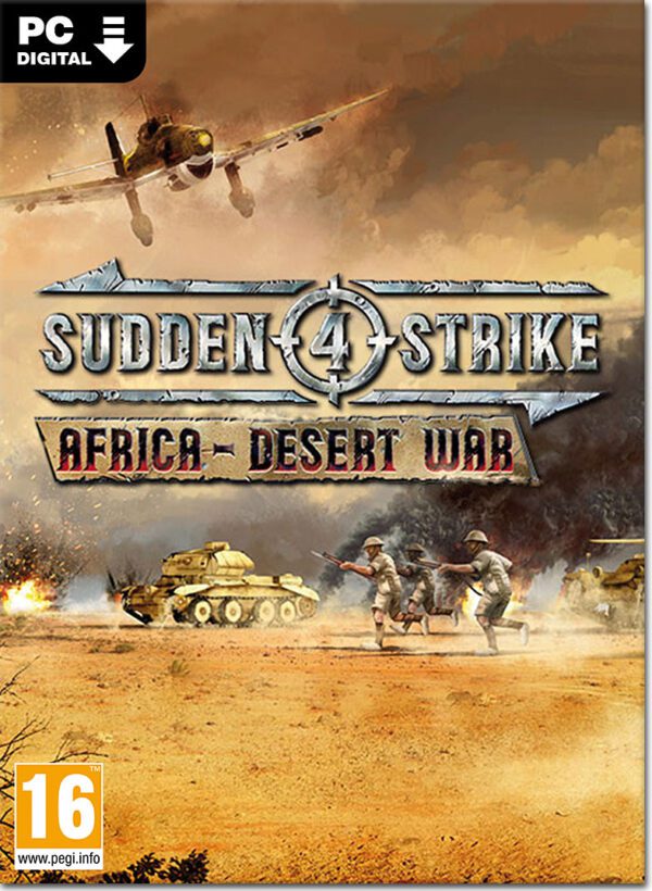 سی دی کی بازی Sudden Strike 4 Africa Desert War