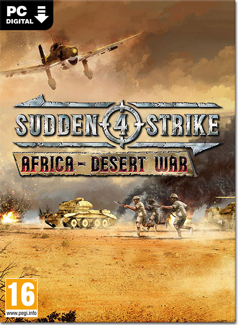 سی دی کی بازی Sudden Strike 4 Africa Desert War سی دی کی بازی Sudden Strike 4 Africa Desert War