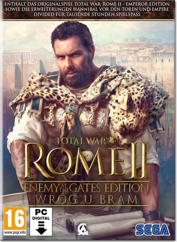 سی دی کی بازی Total War Rome 2 Enemy At The Gates Edition