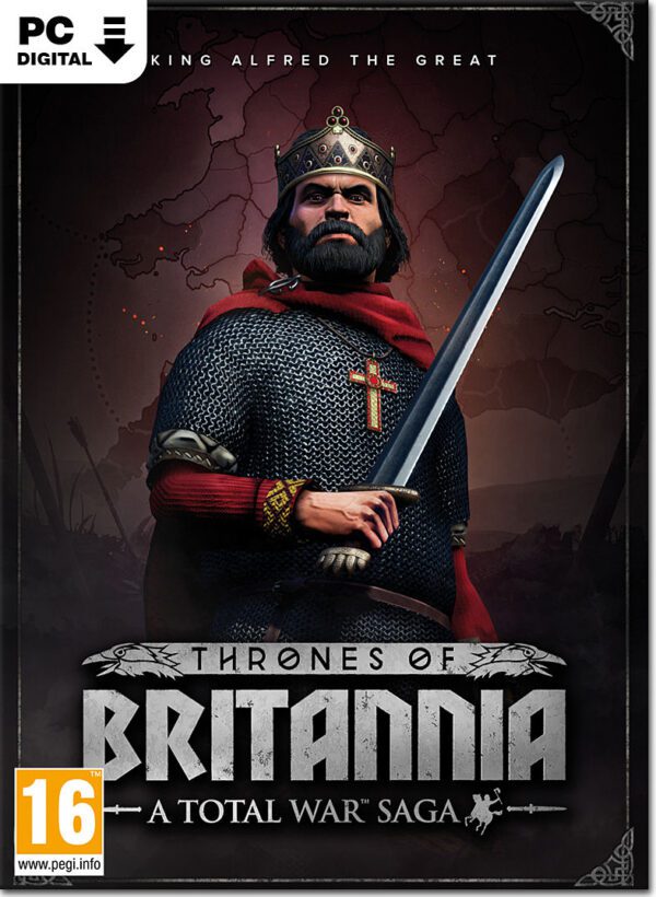 سی دی کی بازی Total War Thrones Of Britania
