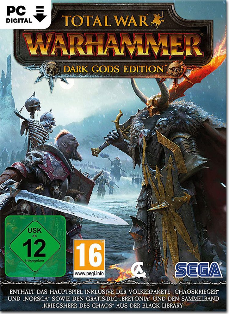 سی دی کی بازی Total War Warhammer Dark Gods