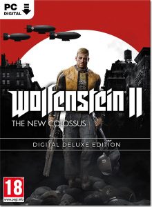 سی دی کی بازی Wolfenstein 2 The New Colossus