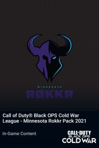 پک Call of Duty League Minnesota Rokkr Pack 2022
