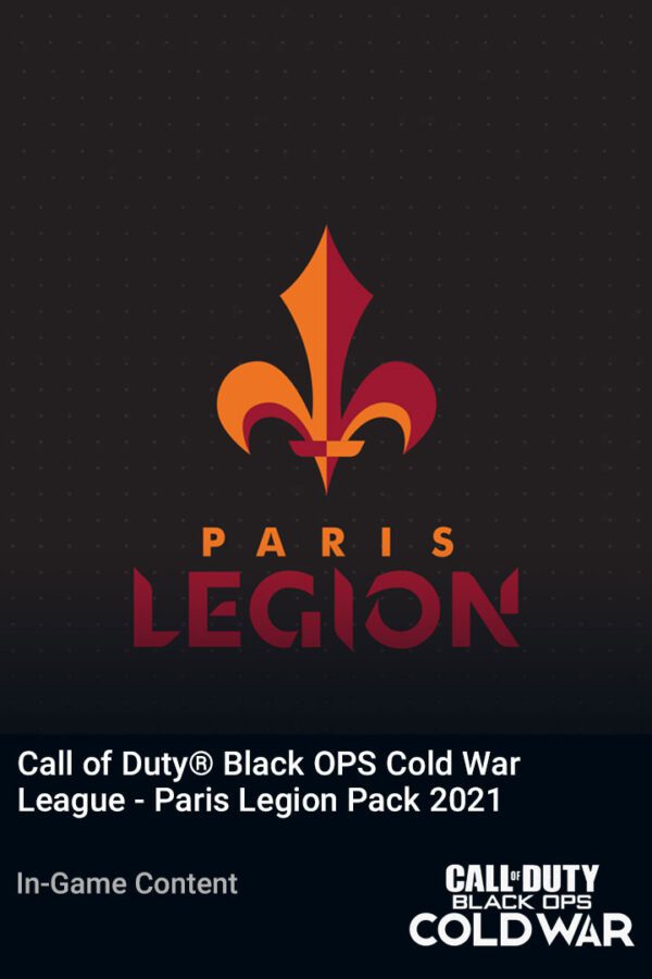 پک Call of Duty League Paris Legion Pack 2021