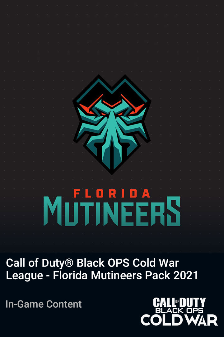       پک Call of Duty League Florida Mutineers Pack 2022