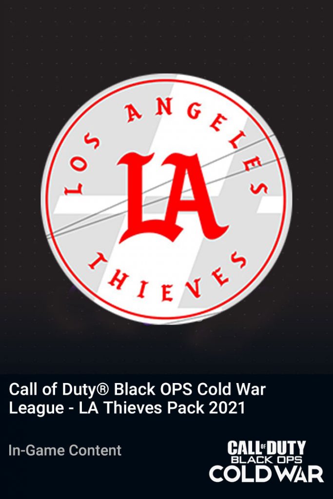 پک Call of Duty League LA Thieves Pack 2022