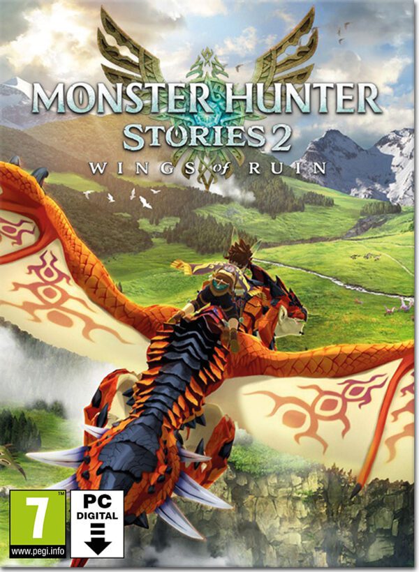 سی دی کی بازی Monster Hunter Stories 2 Wings of Ruin