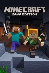 سی دی کی بازی Minecraft Java Edition + Windows 10/11 Edition Bedrock