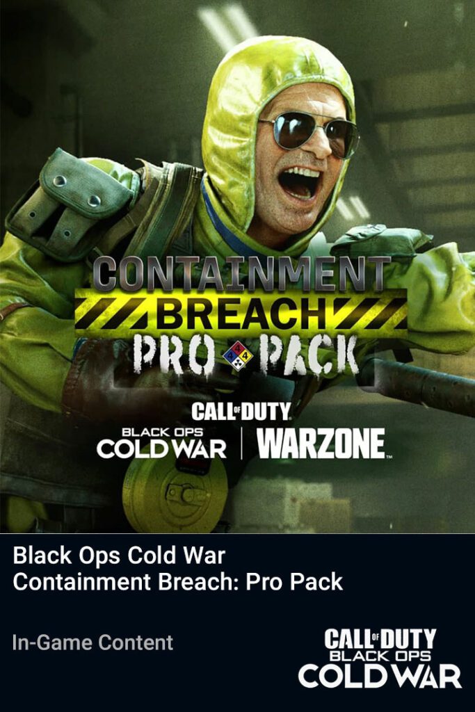 خرید Black Ops Cold War Containment Breach Pro Pack