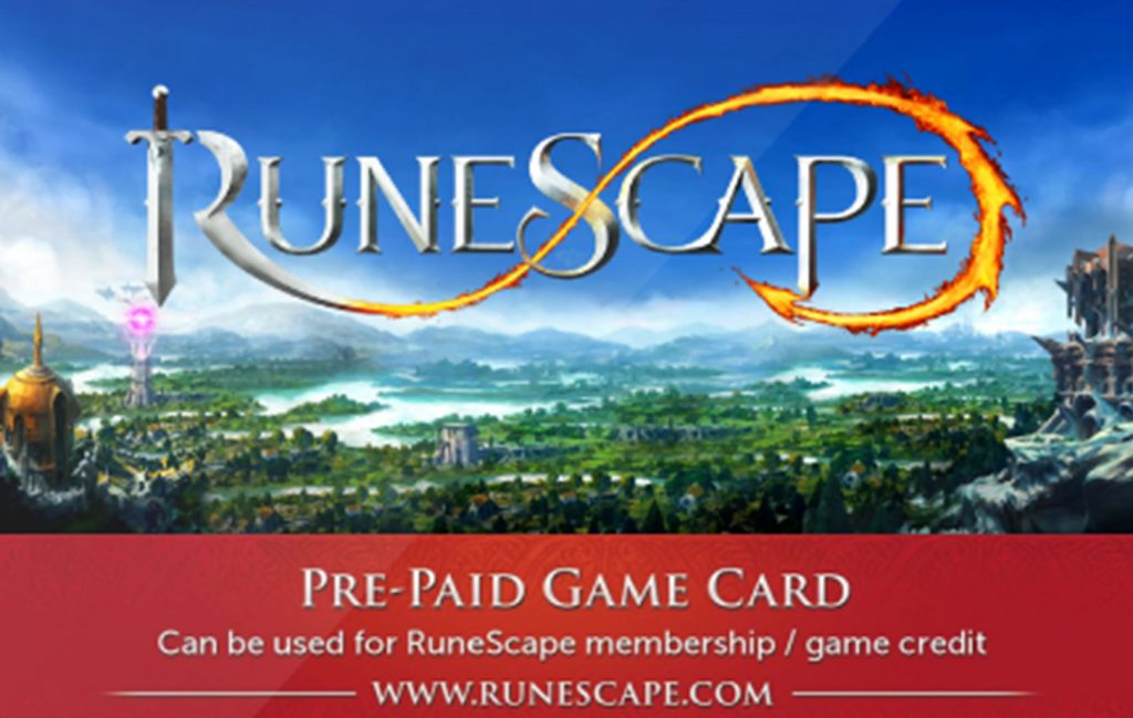 گیفت کارت بازی Runescape