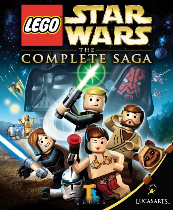 سی دی کی بازی Lego Star Wars The Complete Saga