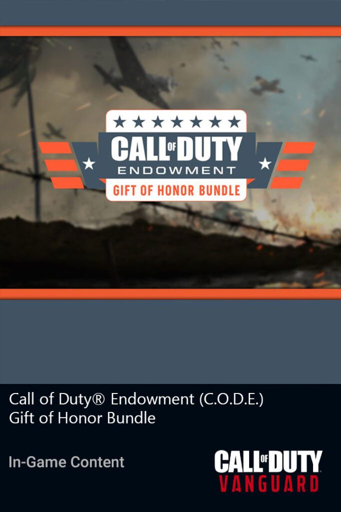 خرید Call of Duty Endowment (C.O.D.E.) Gift of Honor