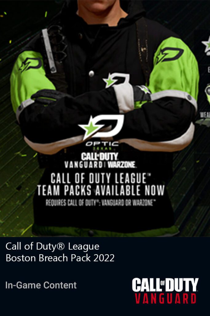 خرید Call of Duty League Boston Breach Pack 2022