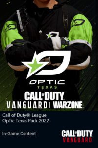 خرید Call of Duty League OpTic Texas Pack 2022