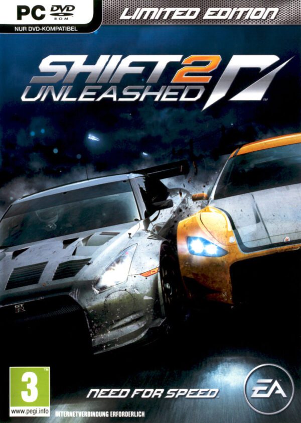 سی دی کی بازی Need For Speed Shift 2 Unleashed