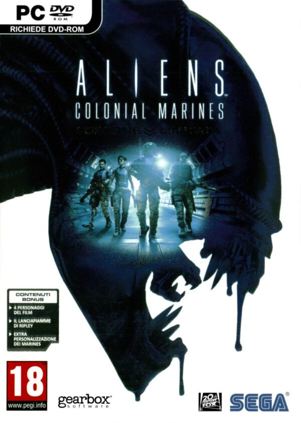 سی دی کی بازی Aliens Colonial Marines