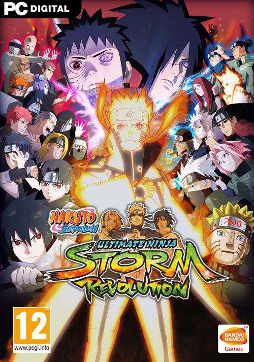 سی دی کی بازی Naruto Shippuden Ultimate Ninja Storm Revolution