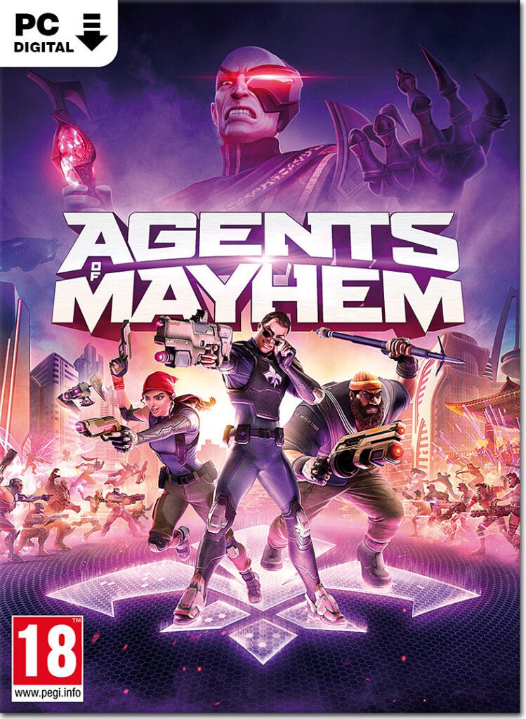 سی دی کی بازی Agents of Mayhem