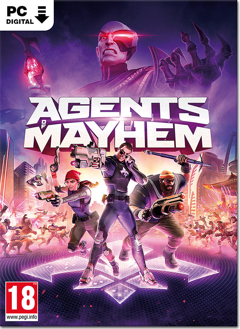 سی دی کی بازی Agents of Mayhem سی دی کی بازی Agents of Mayhem
