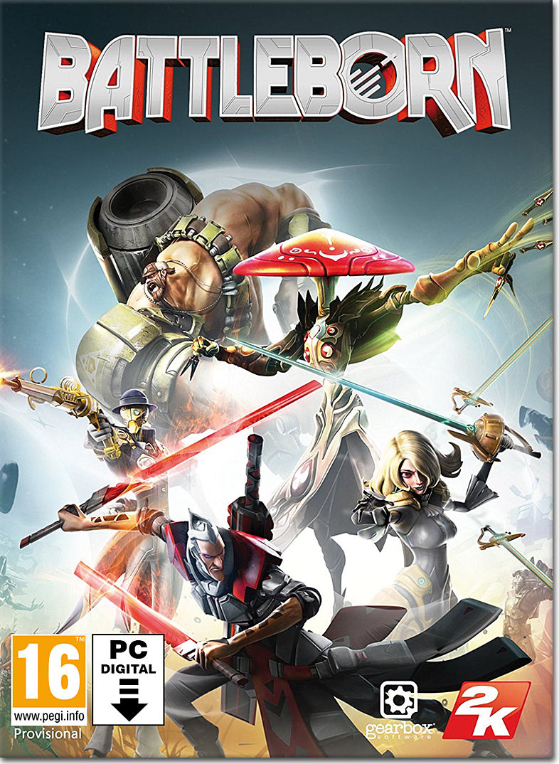 سی دی کی بازی Battleborn سی دی کی بازی Battleborn