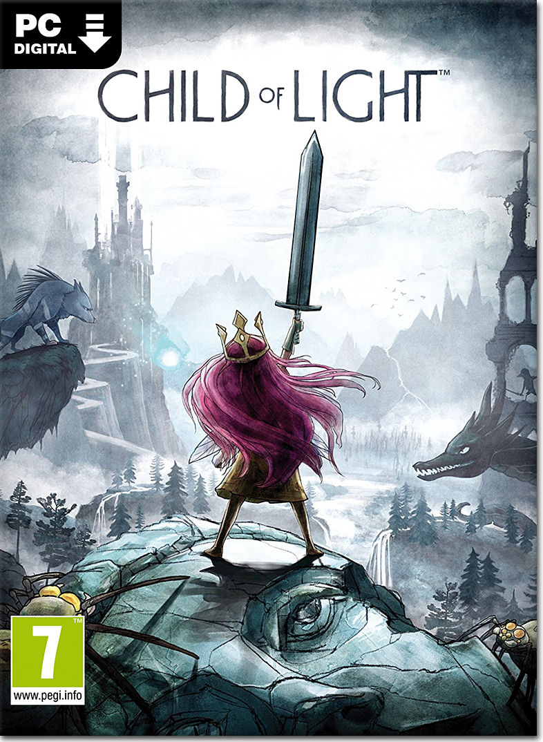سی دی کی بازی Child of Light سی دی کی بازی Child of Light