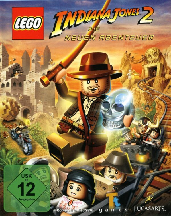 سی دی کی بازی Lego Indiana Jones 2 The Adventure Continues