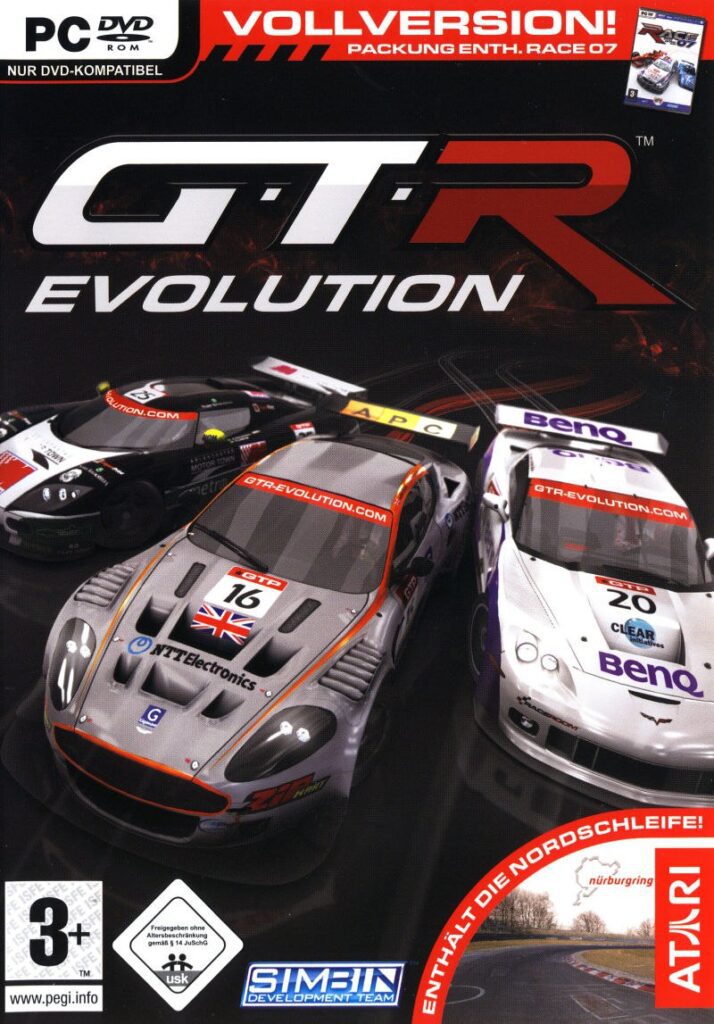 سی دی کی بازی GTR Evolution