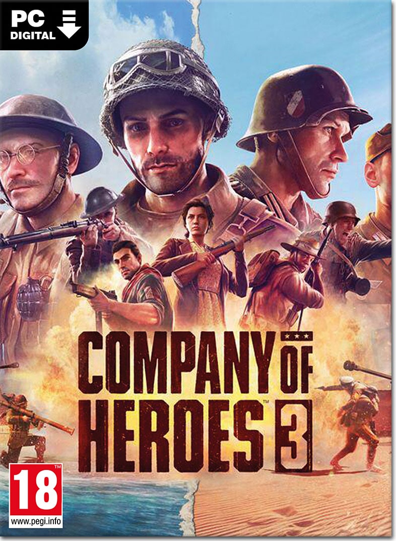 سی دی کی بازی Company of Heroes 3 سی دی کی بازی Company of Heroes 3
