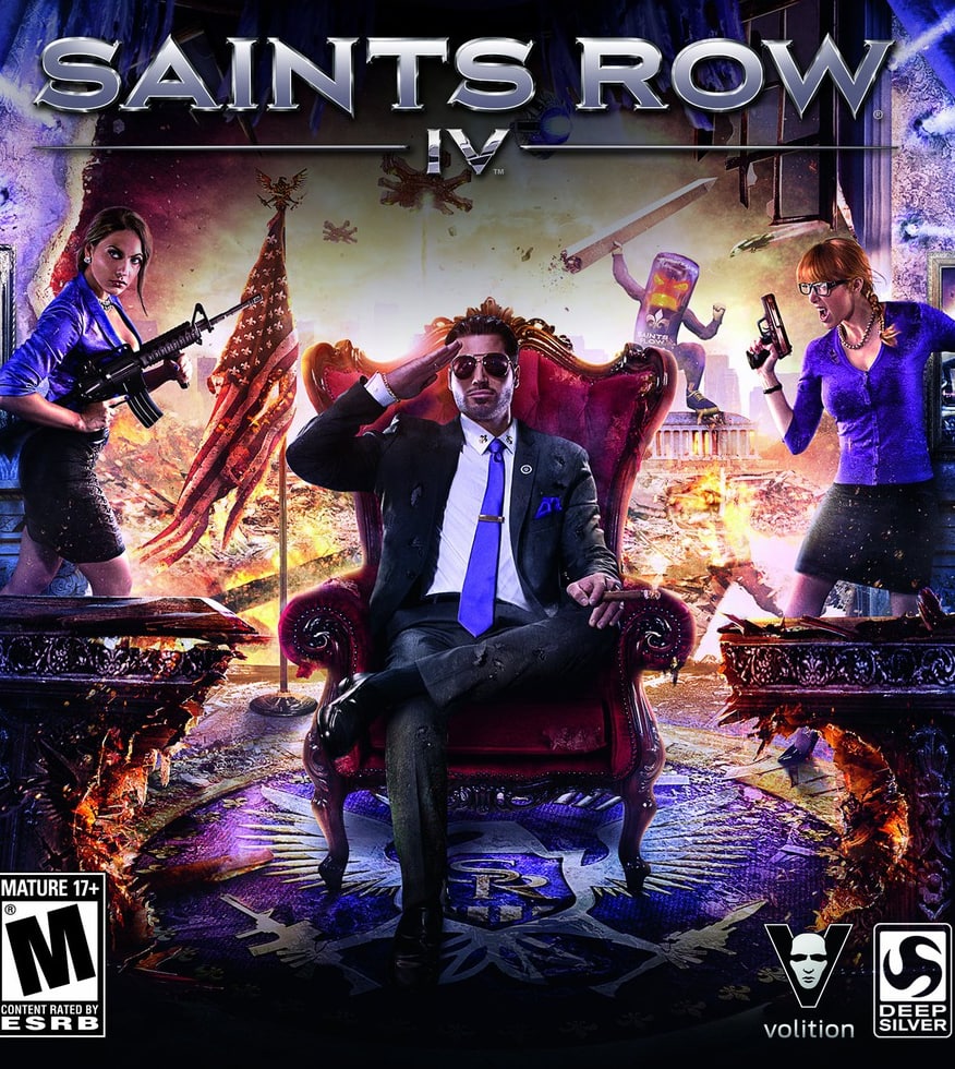 سی دی کی بازی Saints Row IV
