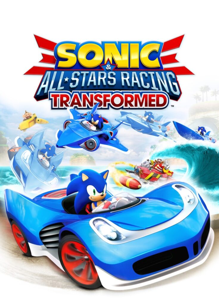 سی دی کی بازی Sonic & All-Stars Racing Transformed