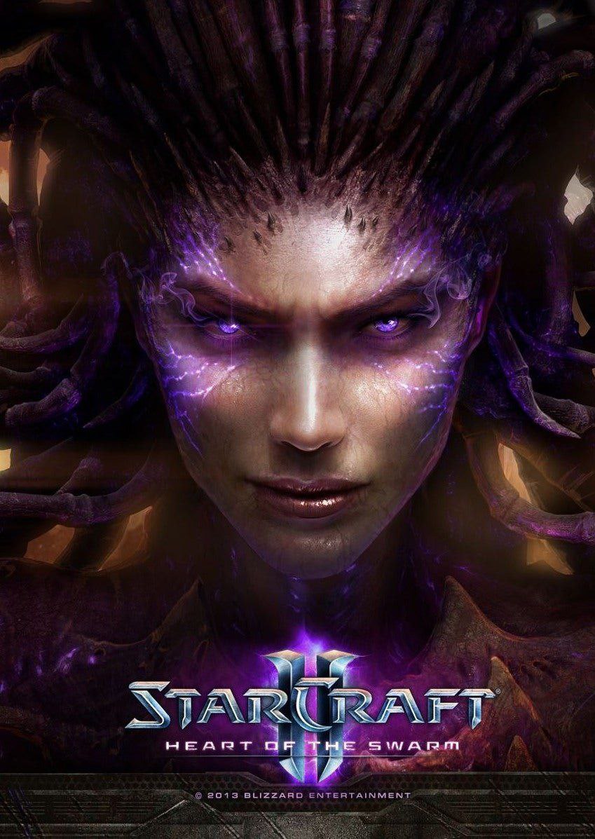 سی دی کی بازی StarCraft 2 Heart of the Swarm سی دی کی بازی StarCraft 2 Heart of the Swarm