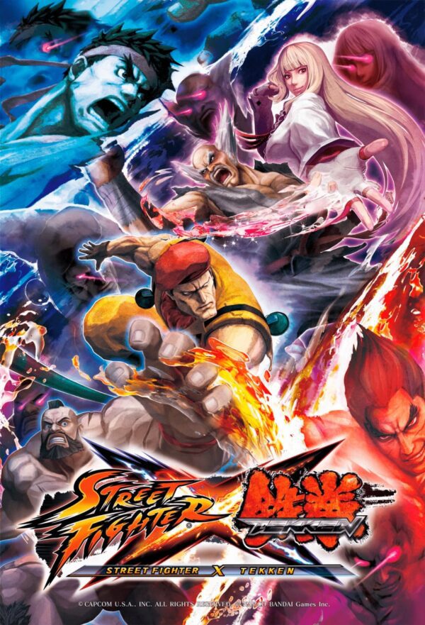 سی دی کی بازی Street Fighter X Tekken