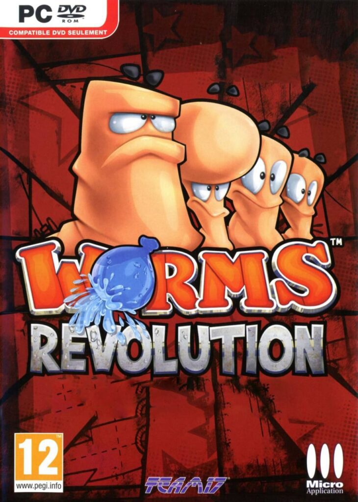 سی دی کی بازی Worms Revolution