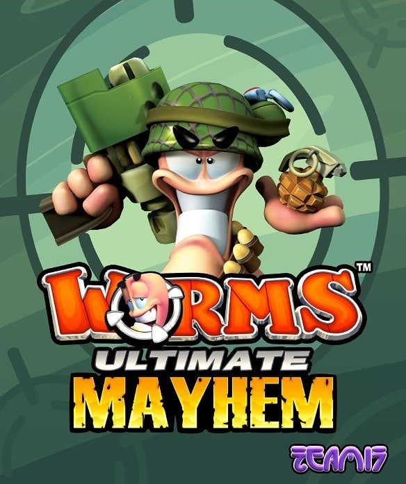 سی دی کی بازی Worms Ultimate Mayhem