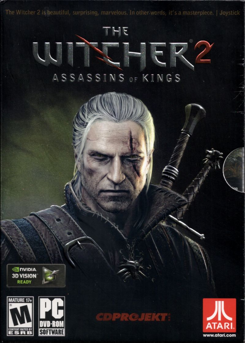 سی دی کی بازی Witcher 2 سی دی کی بازی Witcher 2