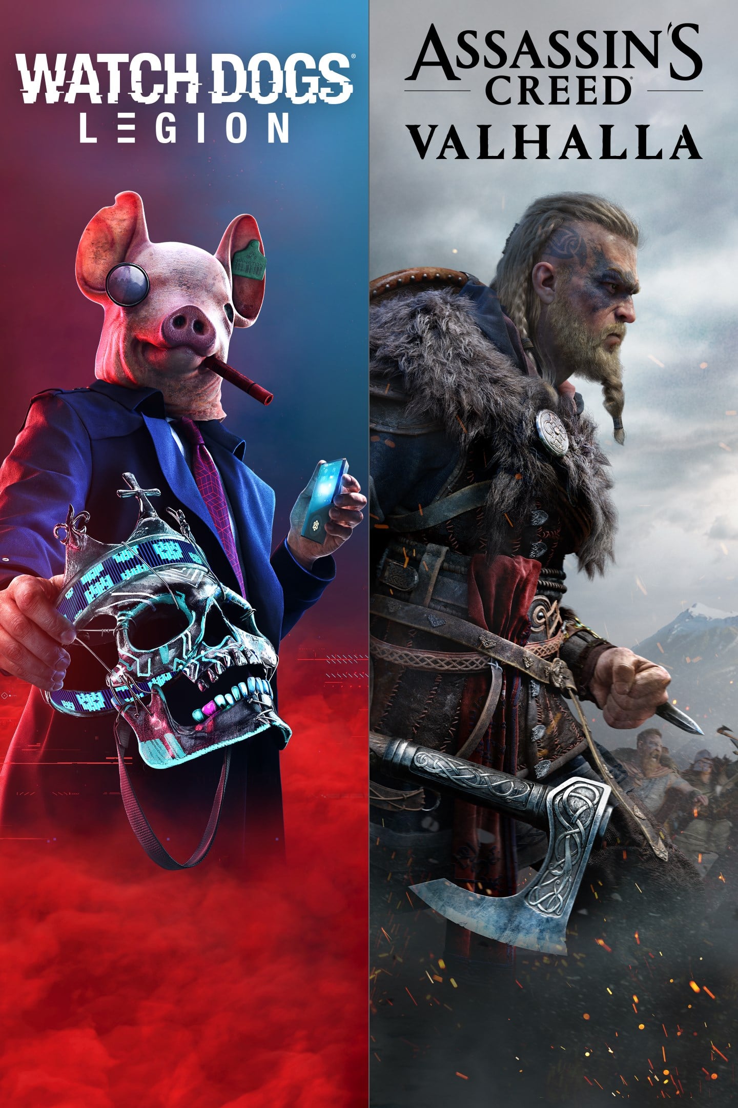 کد اورجینال بازی Assassin’s Creed Valhalla + Watch Dogs Legion Bundle ایکس باکس کد اورجینال بازی Assassin’s Creed Valhalla + Watch Dogs Legion Bundle ایکس باکس