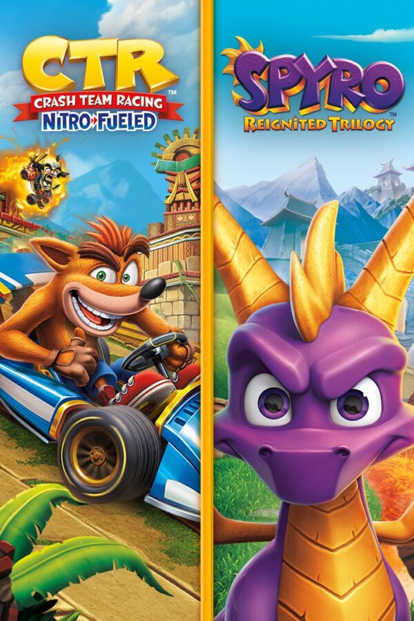 کد اورجینال بازی Crash Team Racing Nitro Fueled Spyro ایکس باکس