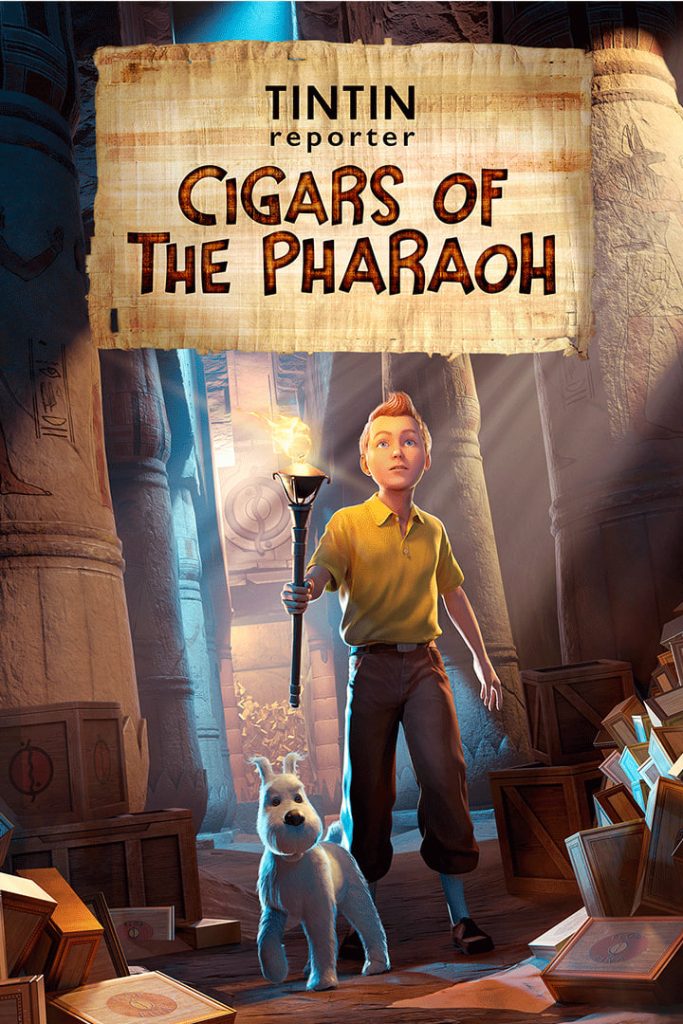 سی دی کی بازی Tintin Reporter Cigars of the Pharaoh