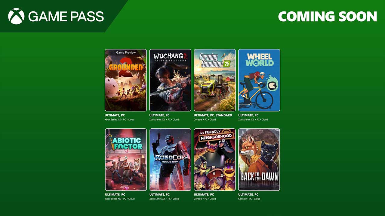 بازی‌های جدید Xbox Game Pass در جولای ۲۰۲۵؛ انفجار هیجان با موج دوم عناوین بزرگ